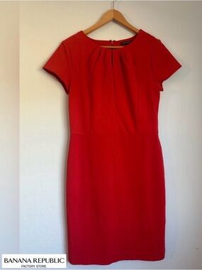 Banana Republic FactoryElegant Red Women's Dress